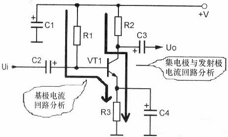 三極管直流電路,三極管交流電路